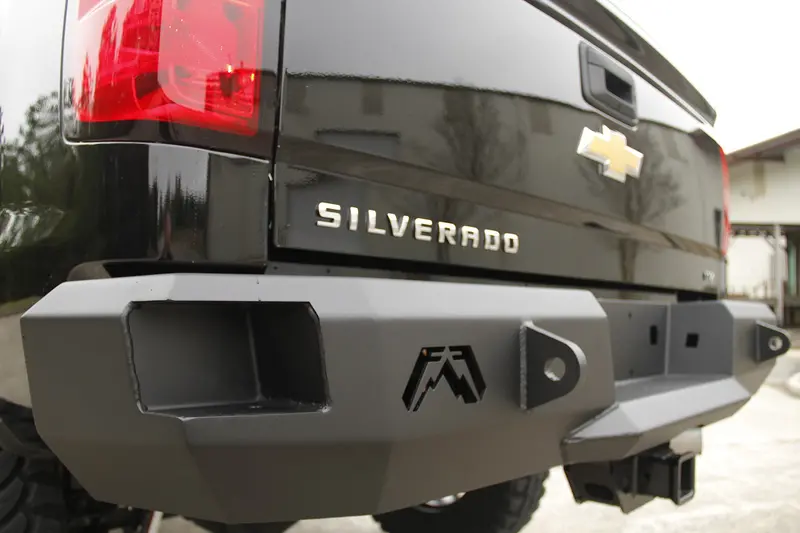 Fab Fours Ch14-W3050-1 Reinforced Rear Bumper For Off-Road Vehicles 1