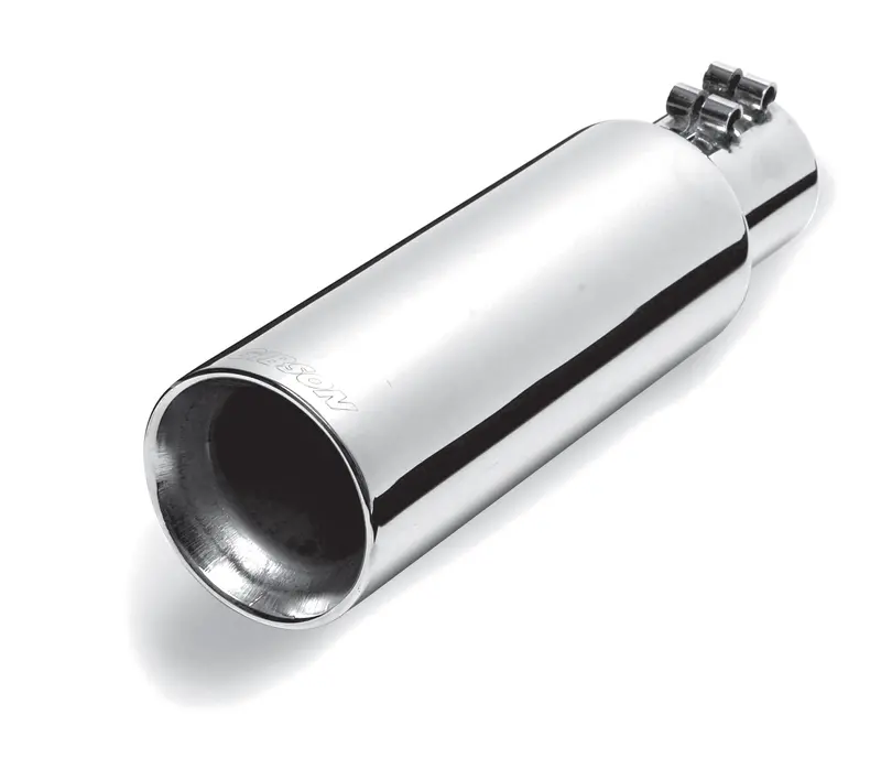 Gibson Performance 500546 Stainless Steel Straight Exhaust Tip – Double-Walled 1