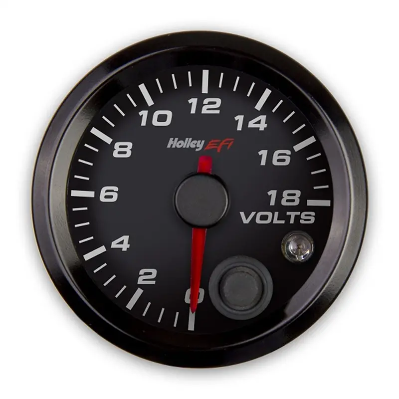 Holley Efi 553-126 Digital Voltage Gauge For Electronic Fuel Injection Systems 1