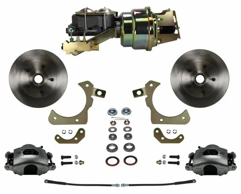 Leed Brakes Fc1011-K1A1 Front Disc Brake Conversion Kit For 1959–1964 Gm Vehicles 1