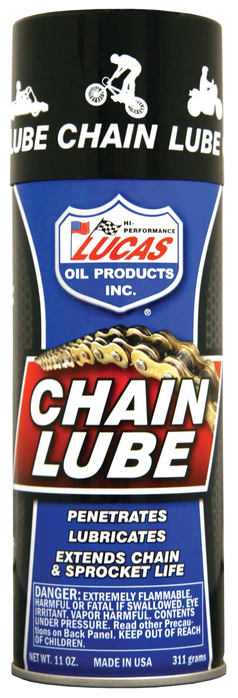 Lucas Oil 10393 Aerosol Penetrating Lubricant And Heavy-Duty Chain Lube 1