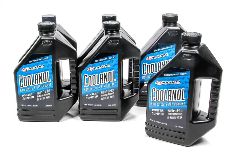 Maxima Coolanol Premium Antifreeze/Coolant – 6-Pack, 0.5-Gallon Bottles (82964) 1