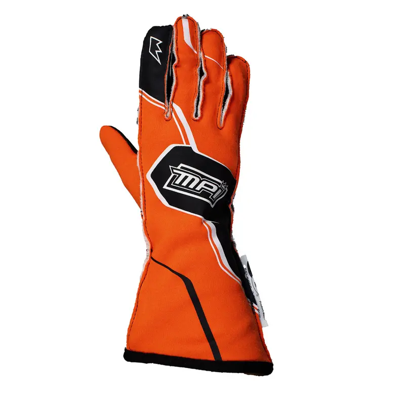 Mpi Racing Gloves – Sfi 3.3/5 Certified, Orange Medium (Mpi-Gl-O-M) 1