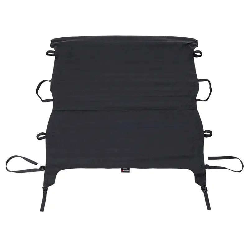 Rugged Ridge Savannah Brief Soft Top – Black Diamond Textured Fabric For Jeep 1