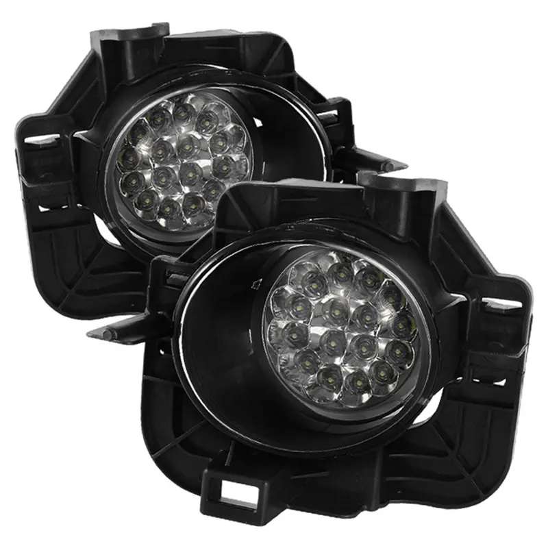Spyder Auto Led Fog Light Kit – Clear Lens, Includes Bulbs & Switch, Sold As Pair 1