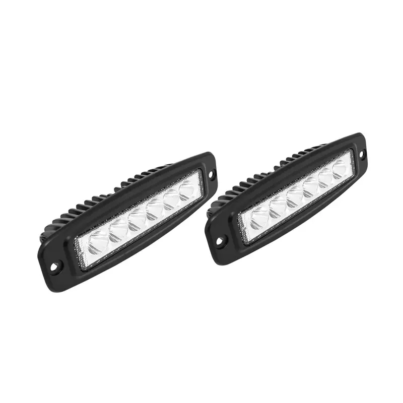 Westin Fm6 Flush-Mount Led Auxiliary Light – Low-Profile, Waterproof, 18W Output (09-1918Fm6) 1
